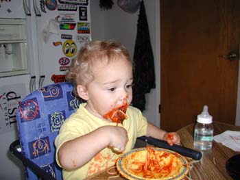 Scott eats messy 004