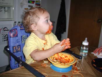 Scott eats messy 008