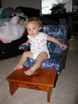Scott in his new chair 003