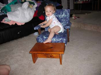 Scott in his new chair 004