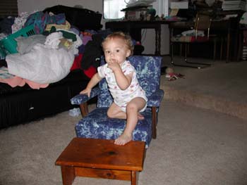 Scott in his new chair 006