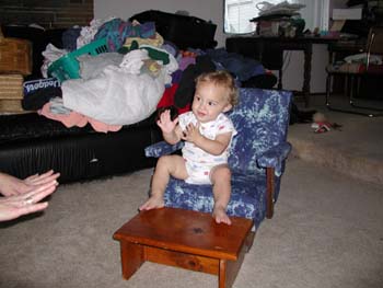 Scott in his new chair 022