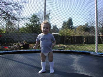 Scott's new Trampoline from Grandma 005