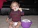 Scott licks the bowl 002